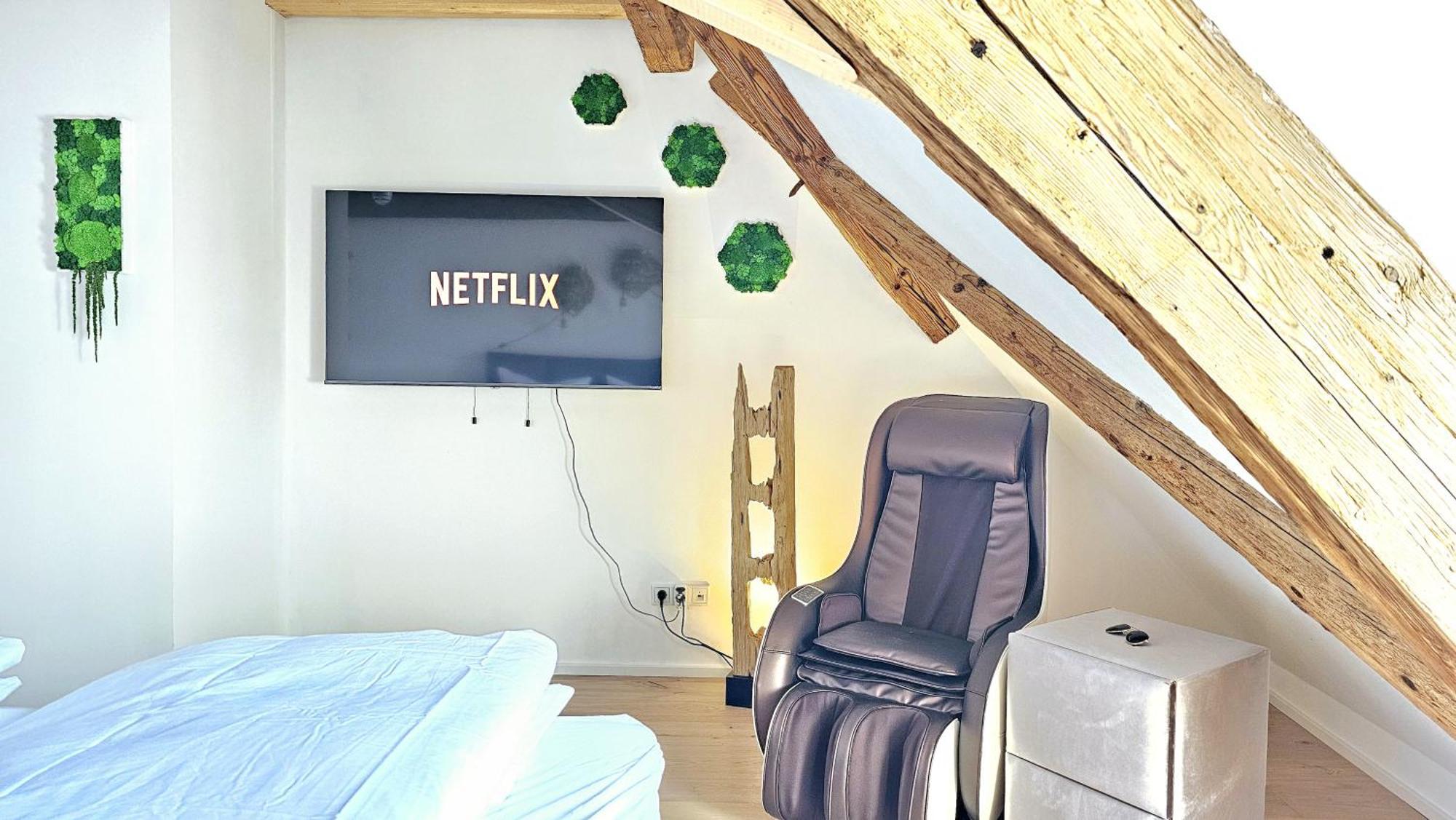 Wood World Luxury - Massage - Bergblick - Tranpolin- Parken Daire Markdorf Dış mekan fotoğraf