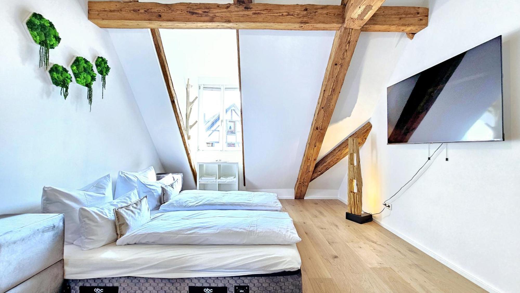 Wood World Luxury - Massage - Bergblick - Tranpolin- Parken Daire Markdorf Dış mekan fotoğraf