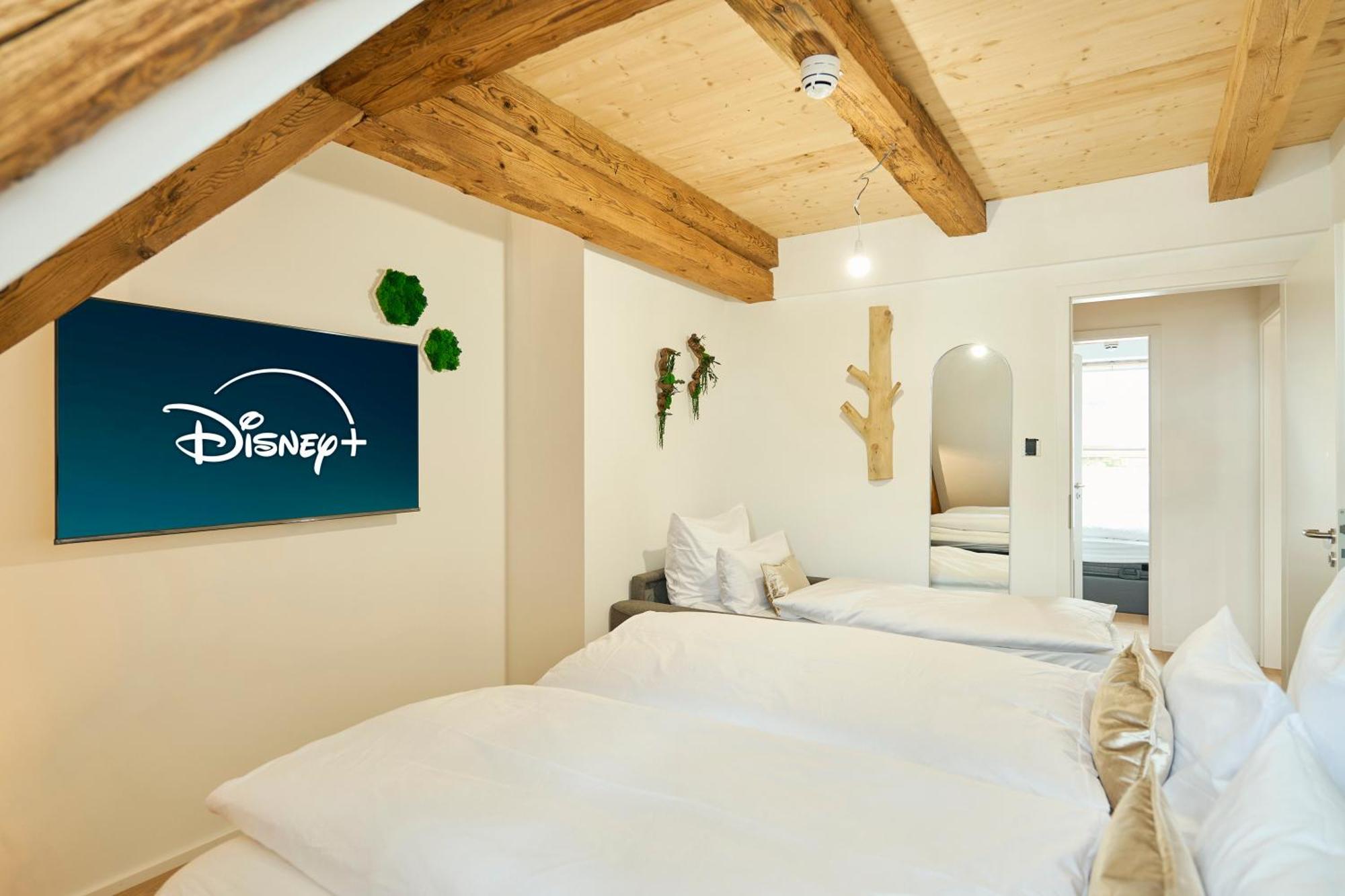 Wood World Luxury - Massage - Bergblick - Tranpolin- Parken Daire Markdorf Dış mekan fotoğraf