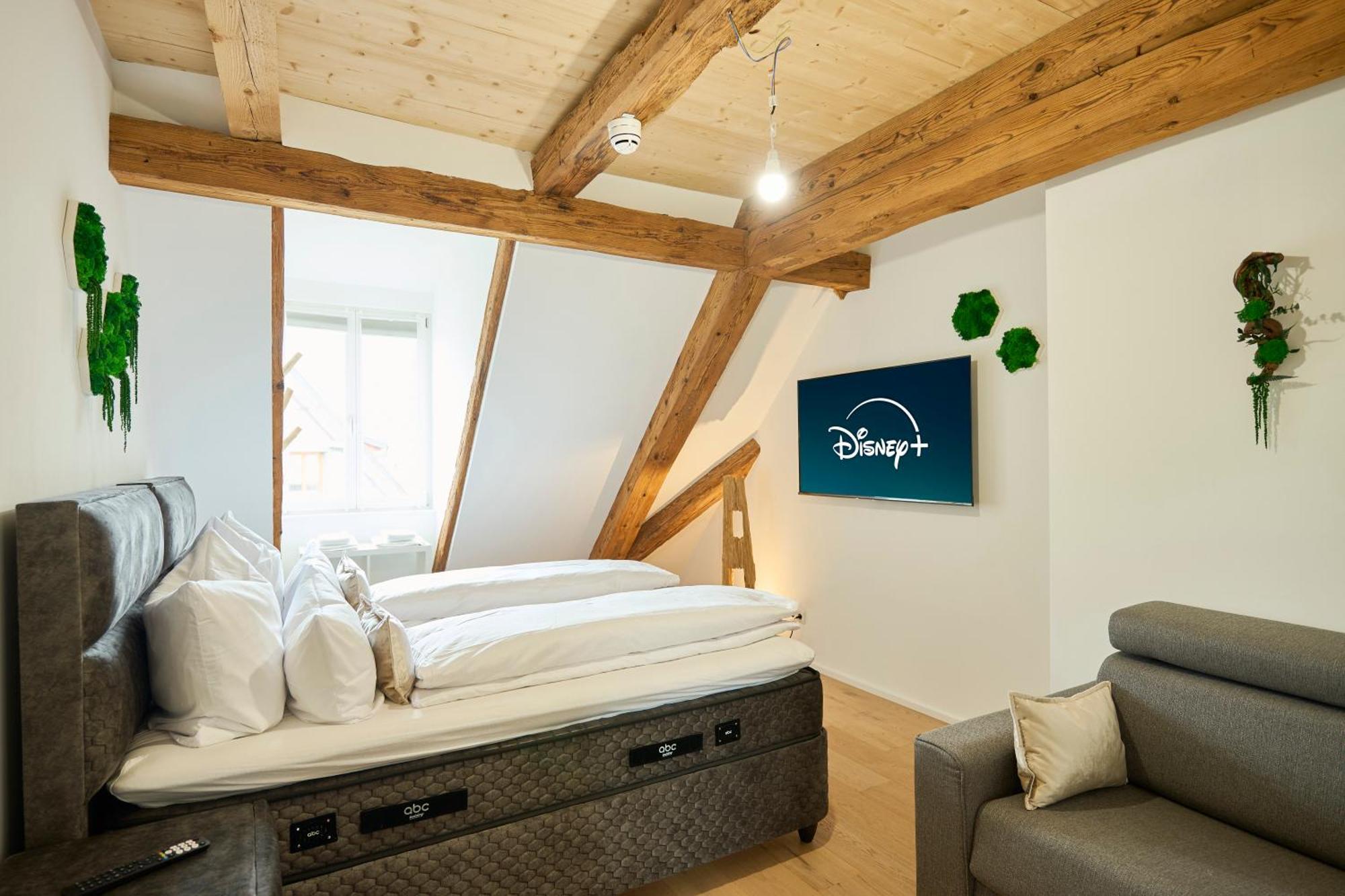 Wood World Luxury - Massage - Bergblick - Tranpolin- Parken Daire Markdorf Dış mekan fotoğraf