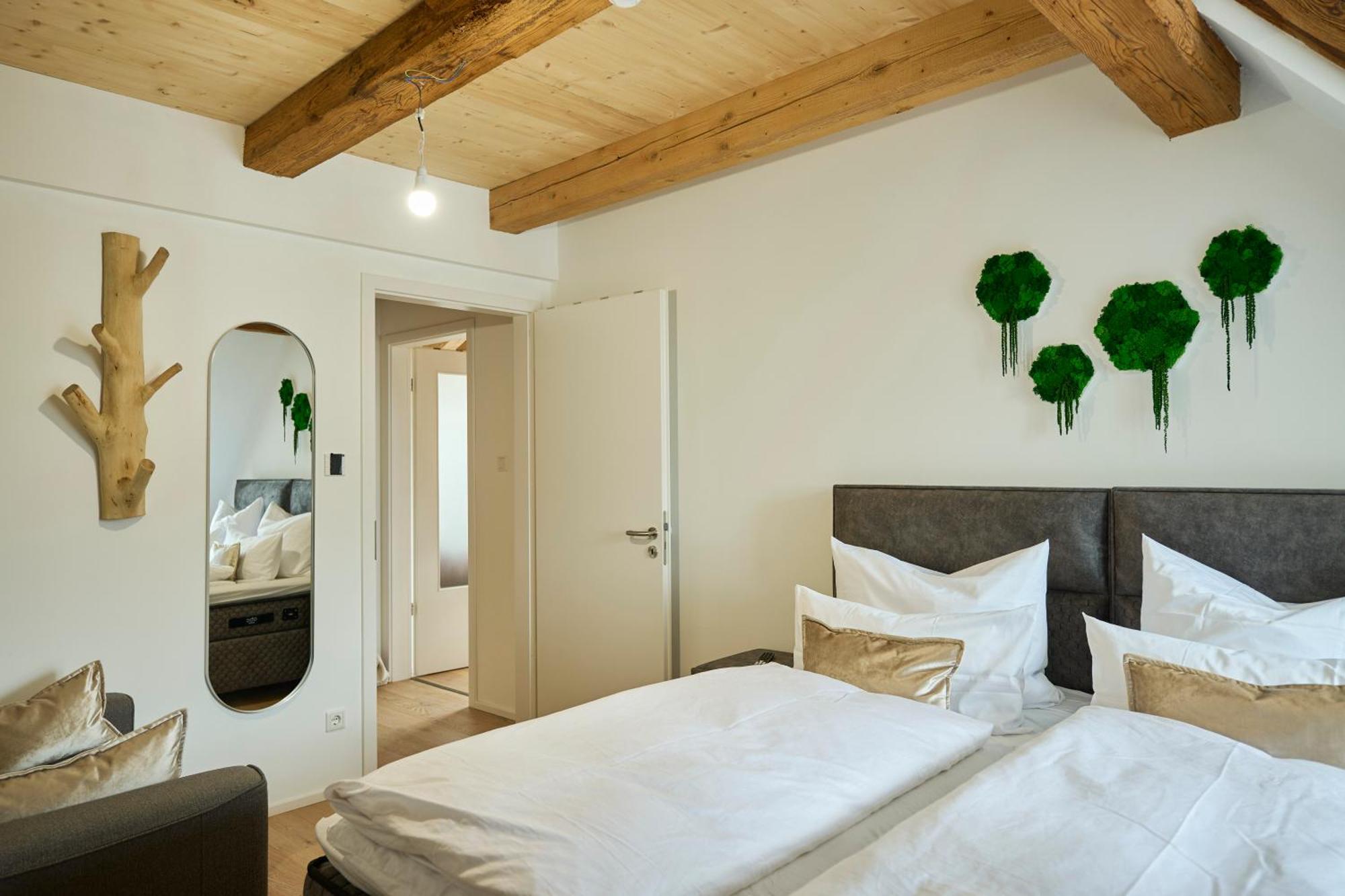 Wood World Luxury - Massage - Bergblick - Tranpolin- Parken Daire Markdorf Dış mekan fotoğraf